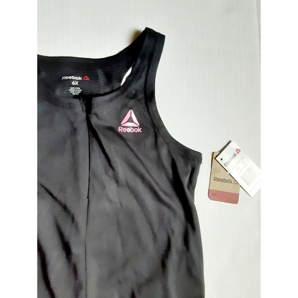 Reebok Girls Racerback Drawstring Active Jumpsuit - Picture 16 of 16